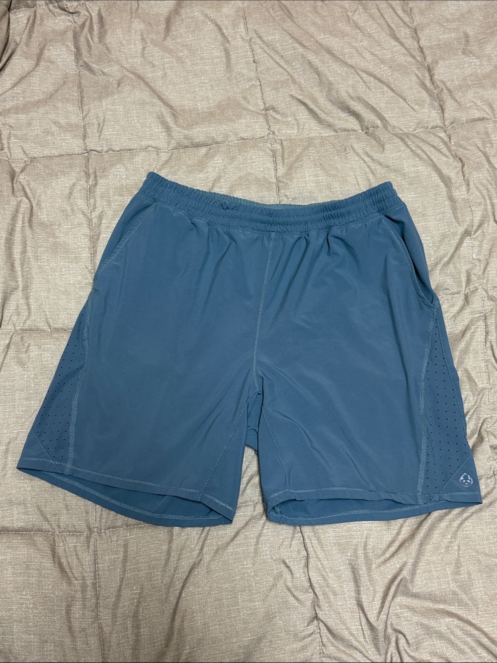 Men's tasc Performance Shorts in Slate Blue Large